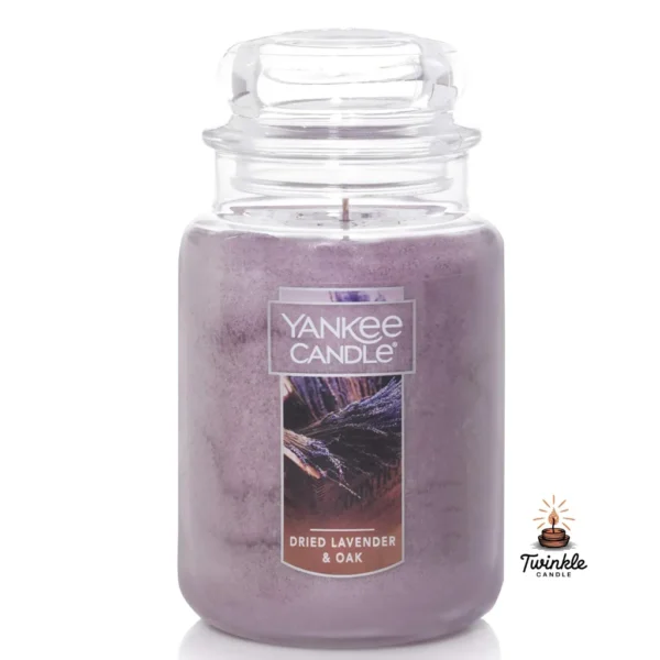 Yankee Candle Dried Lavender - 110 Hours of Burn Time